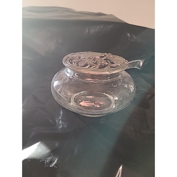 Rawcliffe Pewter 1989 Humming Bird Floral Potpourri Jar with Lid - Vintage - Picture 3 of 6